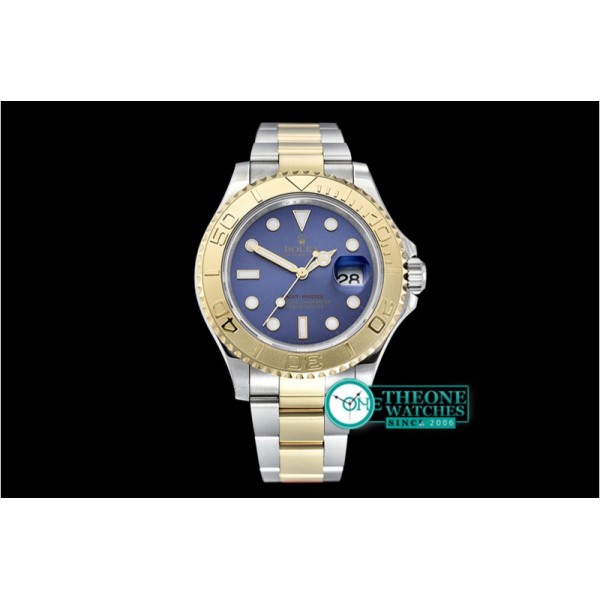 Rolex - YachtMaster 116613 40mm 904L YG/SS Blue GMF A3135