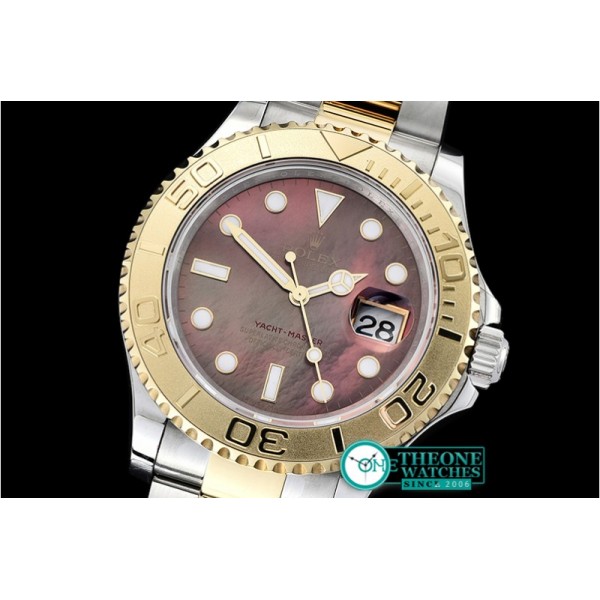 Rolex - YachtMaster 116613 40mm 904L YG/SS Bwn MOP GMF A3135