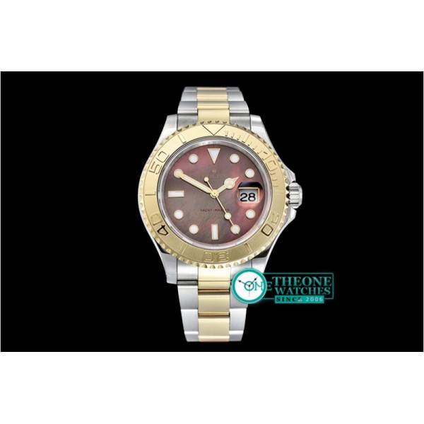 Rolex - YachtMaster 116613 40mm 904L YG/SS Bwn MOP GMF A3135