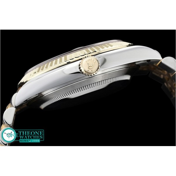 Rolex - DJ2 41mm Jub Flt Wrap 904L YG/SS Wht Stk GMF A2836