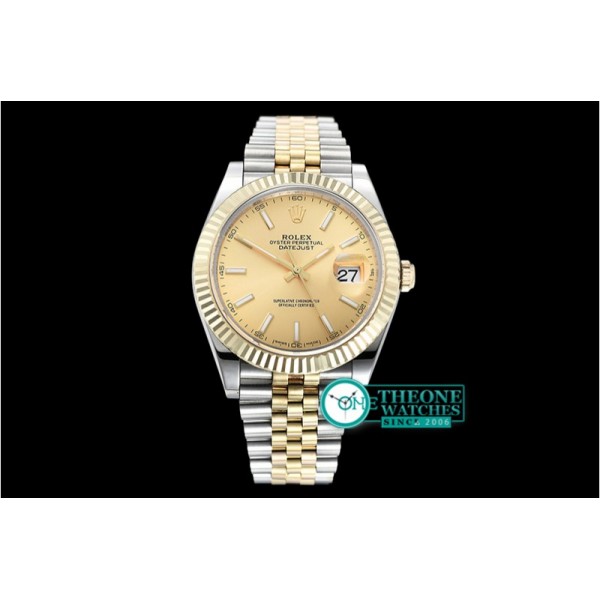 Rolex - DJ2 41mm Jub Flt Wrap 904L YG/SS Gold Stk GMF A2836