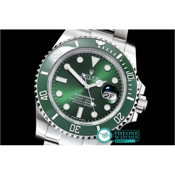 Rolex - Submariner 116610LV 904L SS/SS Green VRF Asia 3135