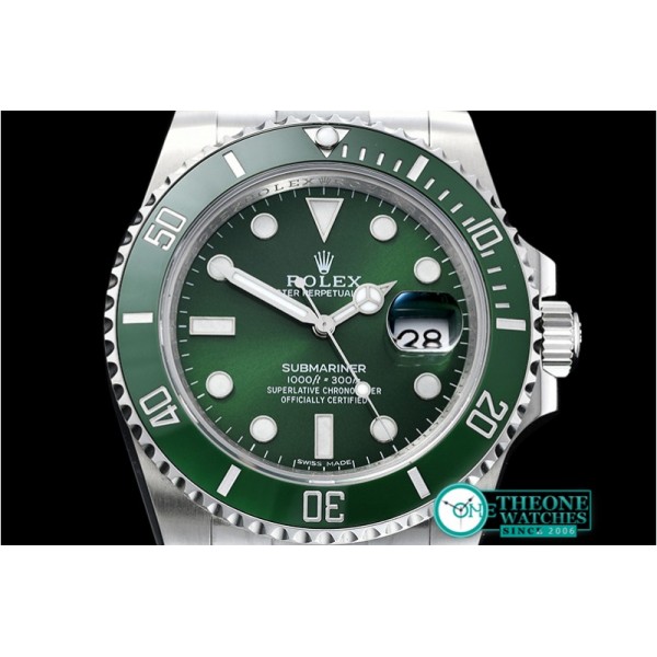 Rolex - Submariner 116610LV 904L SS/SS Green VRF Asia 3135