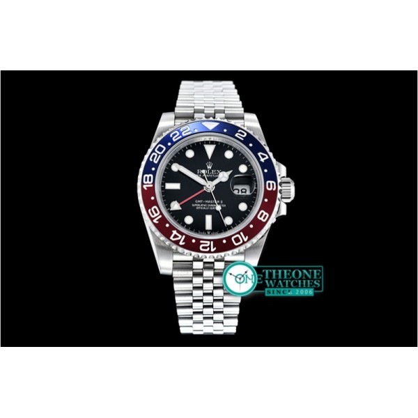 Rolex - GMT Master II 126710 Jubilee SS/SS Blk KSF A2836