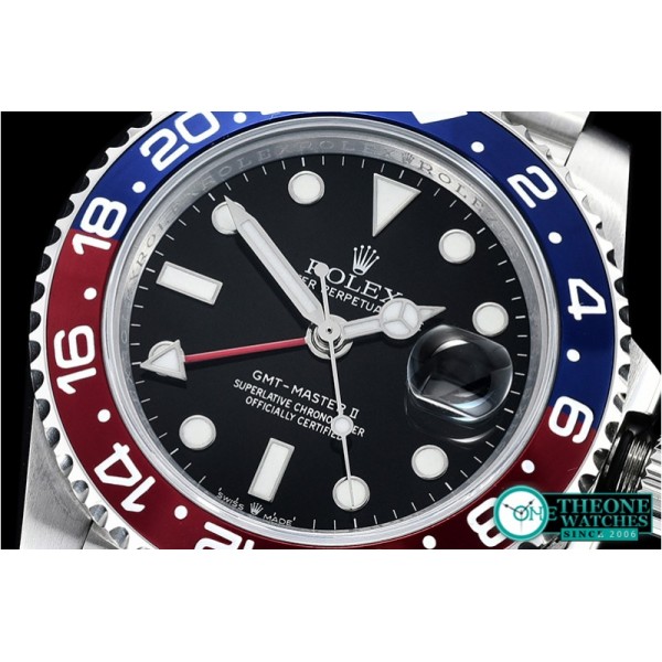 Rolex - GMT Master II 126710 Jubilee SS/SS Blk KSF A2836