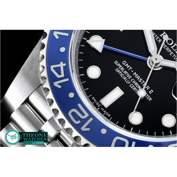 Rolex - GMT Master II 116710BLNR Jub SS/SS Blk KSF A2836