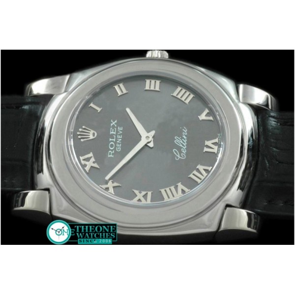 Rolex - Cellini SS/LE MOP Green Roman Swiss Quartz