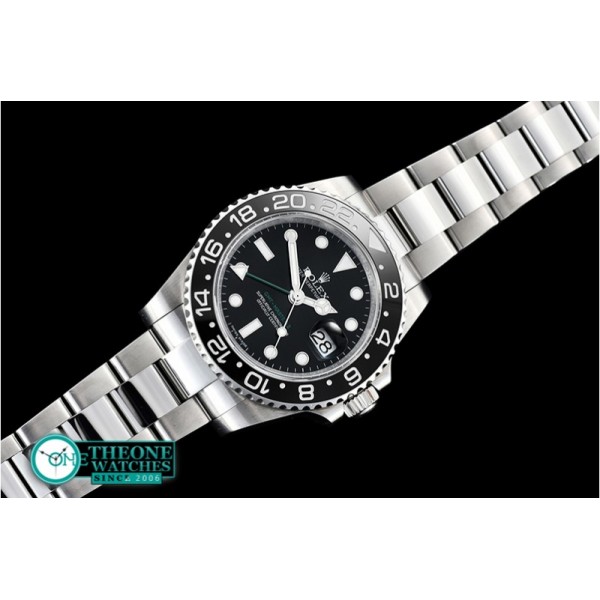 Rolex - GMT II 116710LN 904L SS/SS Noob V9 A3186 Hr Hand