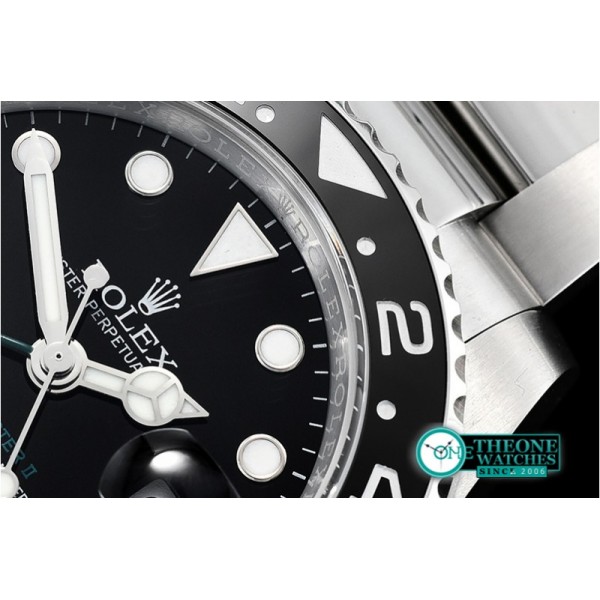 Rolex - GMT II 116710LN 904L SS/SS Noob V9 A3186 Hr Hand