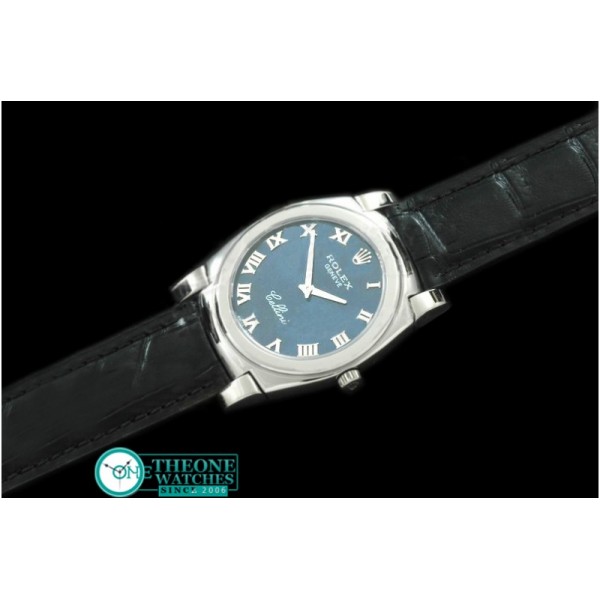 Rolex - Cellini SS/LE Blue Roman Swiss Quartz