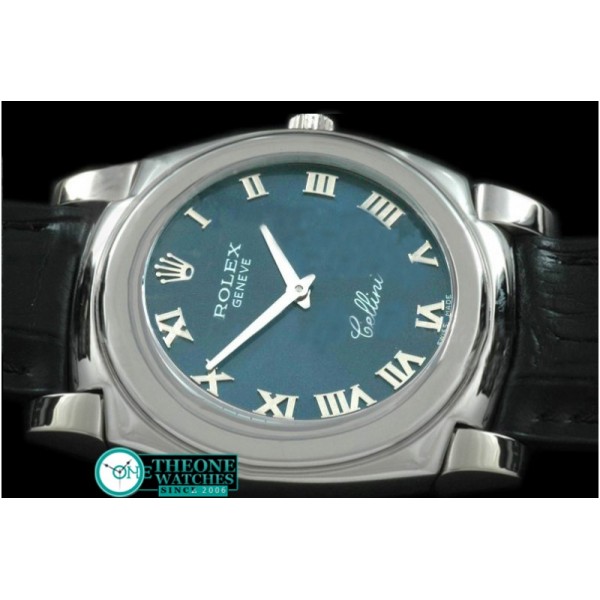 Rolex - Cellini SS/LE Blue Roman Swiss Quartz