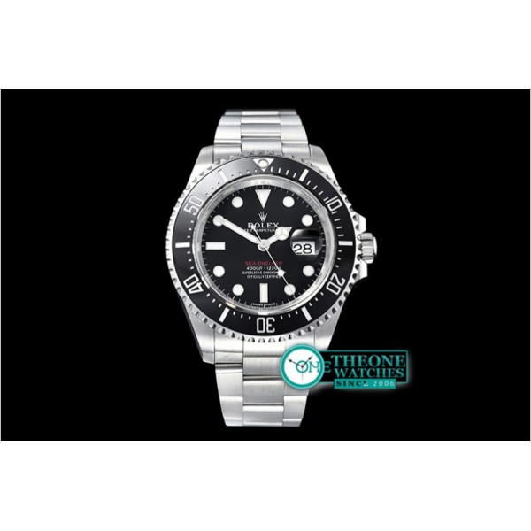 Rolex - Seadweller 126600 43mm 904L SS/SS Blk Noob Asia 3235