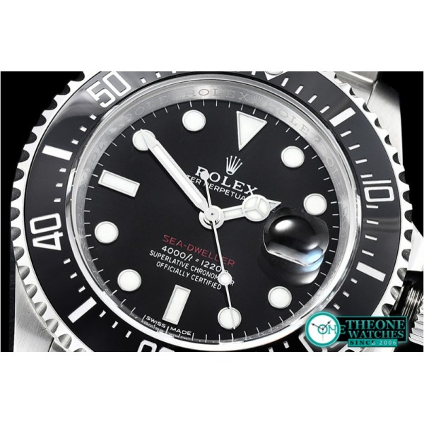 Rolex - Seadweller 126600 43mm 904L SS/SS Blk Noob Asia 3235