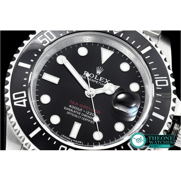 Rolex - Seadweller 126600 43mm 904L SS/SS Blk Noob Asia 2836