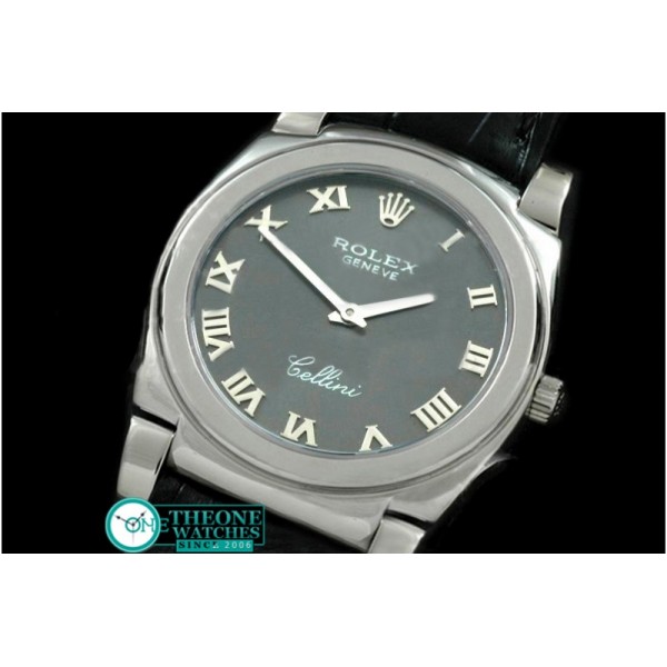 Rolex - Cellini SS/LE Grey Roman Swiss Quartz