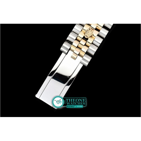 Rolex - DJ 36mm Jub Flt 904L Wrapped YG/SS Wht/Rmn GMF A3135