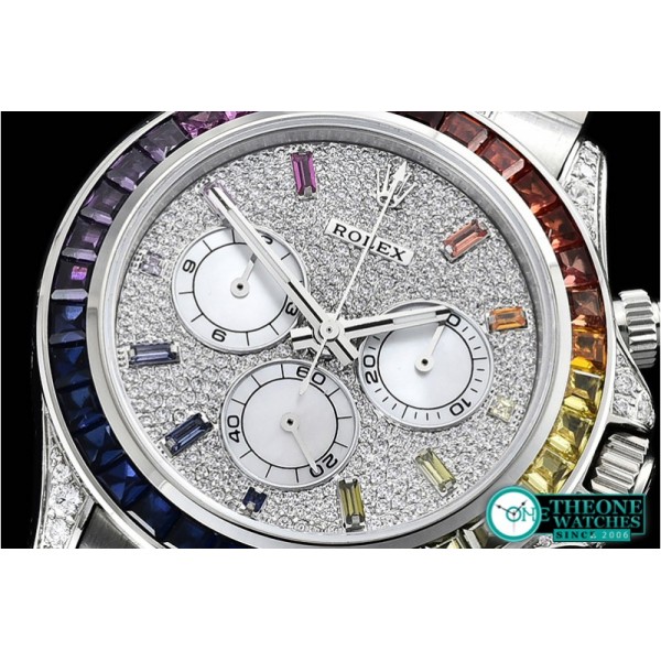 Rolex - Daytona 116599 RBOW SS/SS Diams BP A7750 4130 Mod