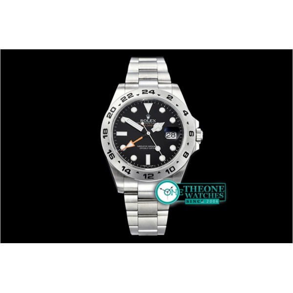 Rolex - Explorer II Ref.216570 SS/SS Black JF V3 Asia 2836