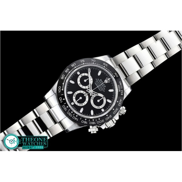 Rolex - Daytona 116500 CER/SS Black 904L Noob V2 A4130 Mod