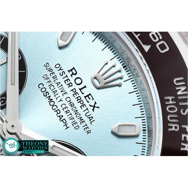 Rolex - Daytona 116506 CER/SS Ice Blue 904L Noob V2 A4130 Mod