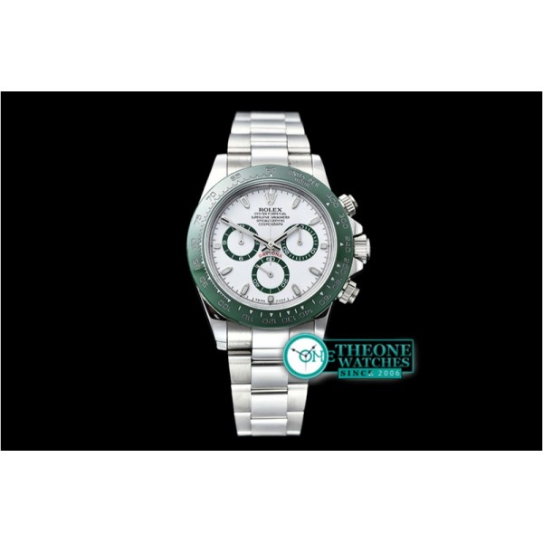 Rolex - Daytona 116500LN Grn CER/SS/SS Wht BLF A7750 A4130