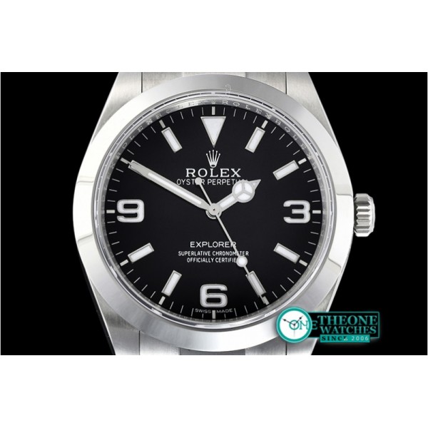 Rolex - Explorer 1 Ref.214270 904L SS/SS Blk BP Asia 3132