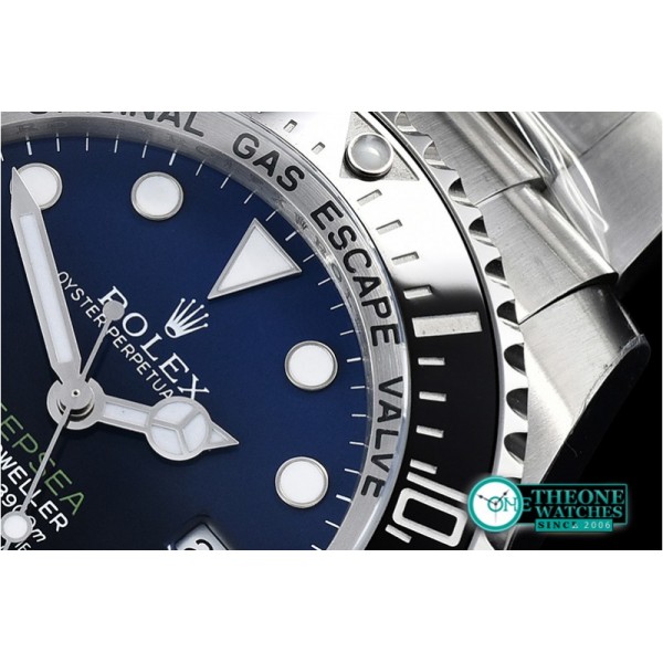 Rolex - DeepSea Dweller 116660 904L SS/SS Blue ARF V2 SH3135