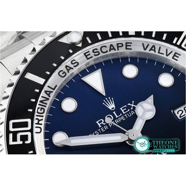 Rolex - DeepSea Dweller 116660 904L SS/SS Blue ARF V2 SH3135