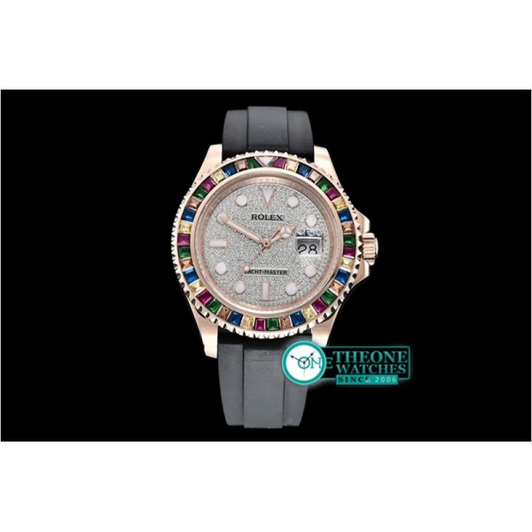 Rolex - YachtMaster 40 116695SATS RG/RU Diams KSF Asia 2836