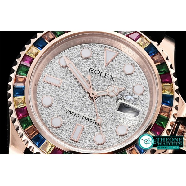 Rolex - YachtMaster 40 116695SATS RG/RU Diams KSF Asia 2836