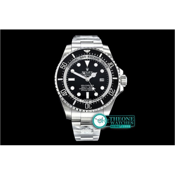 Rolex - DeepSea Dweller 116660 904L SS/SS Black ARF V2 SH3135