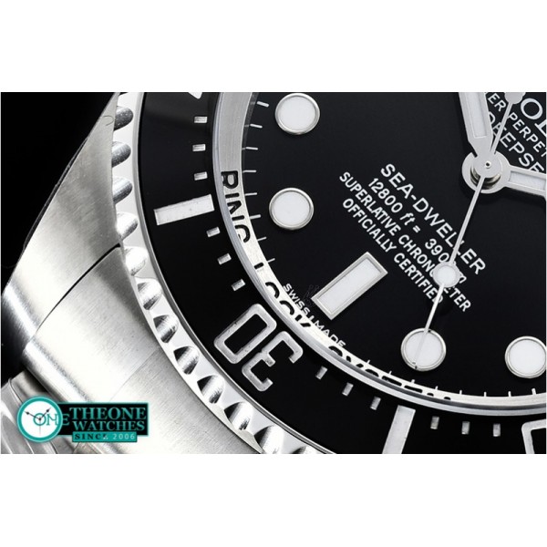 Rolex - DeepSea Dweller 116660 904L SS/SS Black ARF V2 SH3135