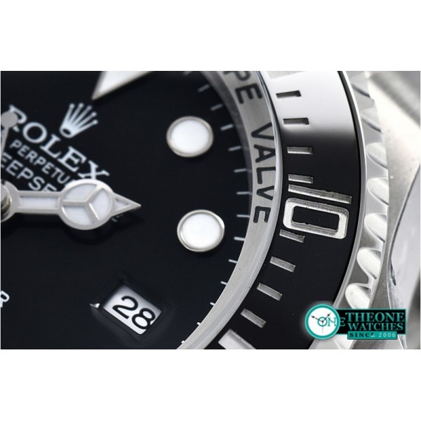 Rolex - DeepSea Dweller 116660 904L SS/SS Black ARF V2 SH3135