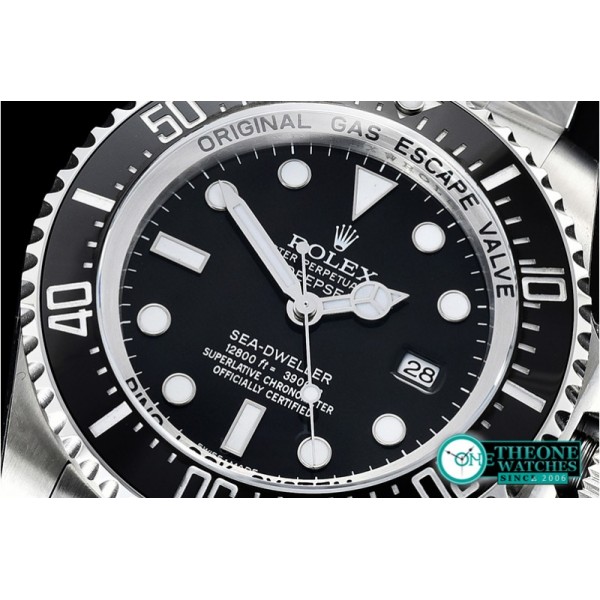 Rolex - DeepSea Dweller 116660 904L SS/SS Black ARF V2 SH3135