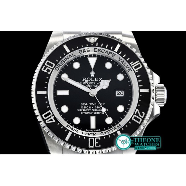 Rolex - DeepSea Dweller 116660 904L SS/SS Black ARF V2 SH3135