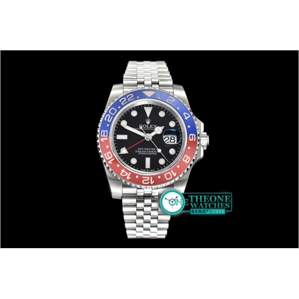 Rolex - GMT Master II 126710 Pepsi Jub SS/SS Blk DJF A2836