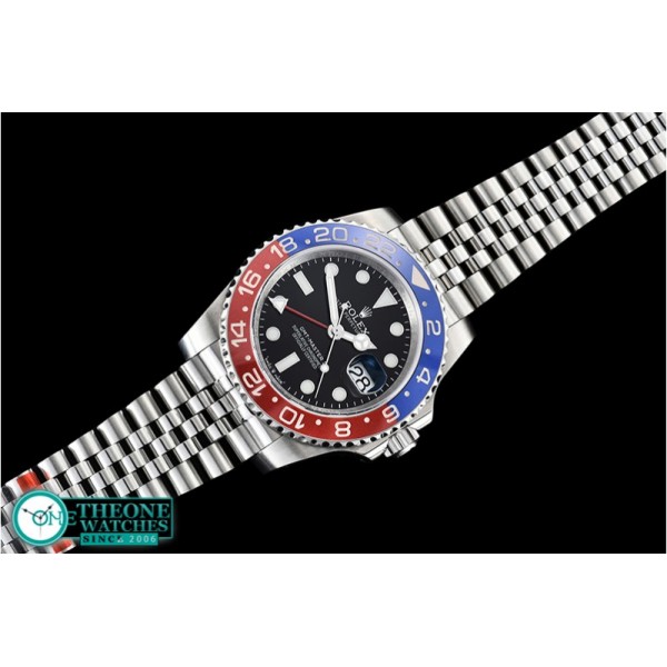 Rolex - GMT Master II 126710 Pepsi Jub SS/SS Blk DJF A2836