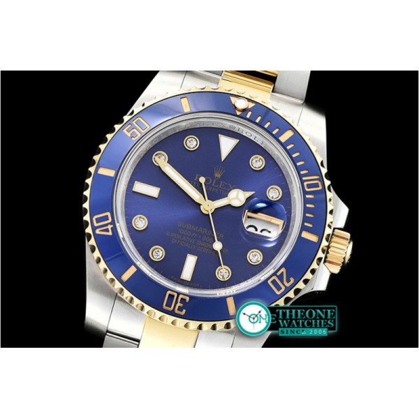 Rolex - Submariner 116613LN 904L YG/SS Blue/D GMF SP A3135