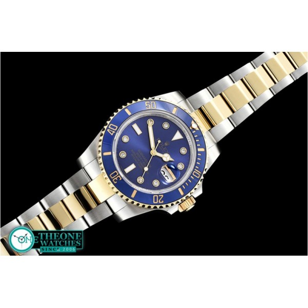 Rolex - Submariner 116613LN 904L YG/SS Blue/D GMF SP A3135