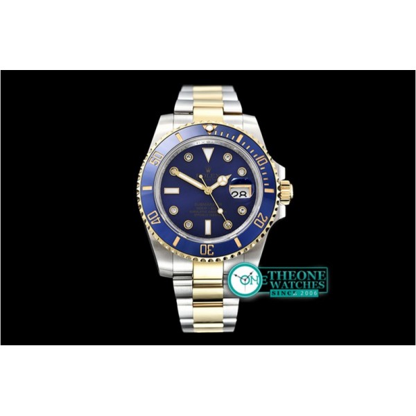 Rolex - Submariner 116613LN 904L YG/SS Blue/D GMF SP A3135