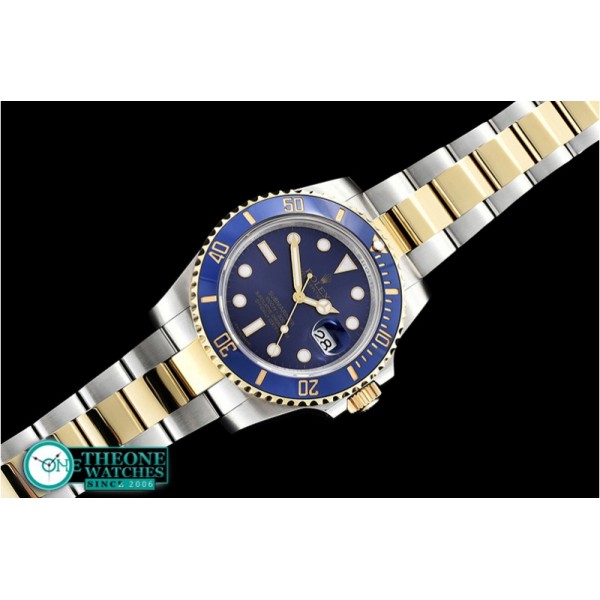 Rolex - Submariner 116613LN 904L YG/SS Blue GMF SP A3135