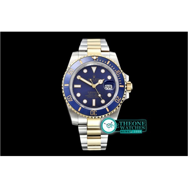 Rolex - Submariner 116613LN 904L YG/SS Blue GMF SP A3135