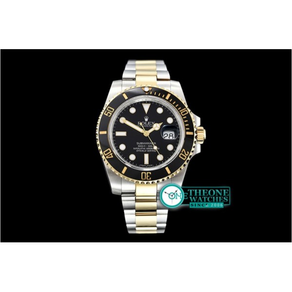 Rolex - Submariner 116613LN 904L YG/SS Black GMF SP A3135