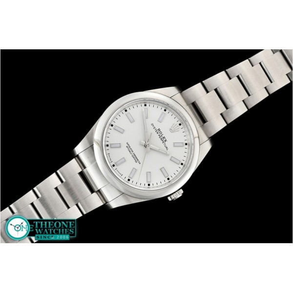 Rolex - Oyster Pert. 39mm 114300 904L SS/SS White GMF A3132