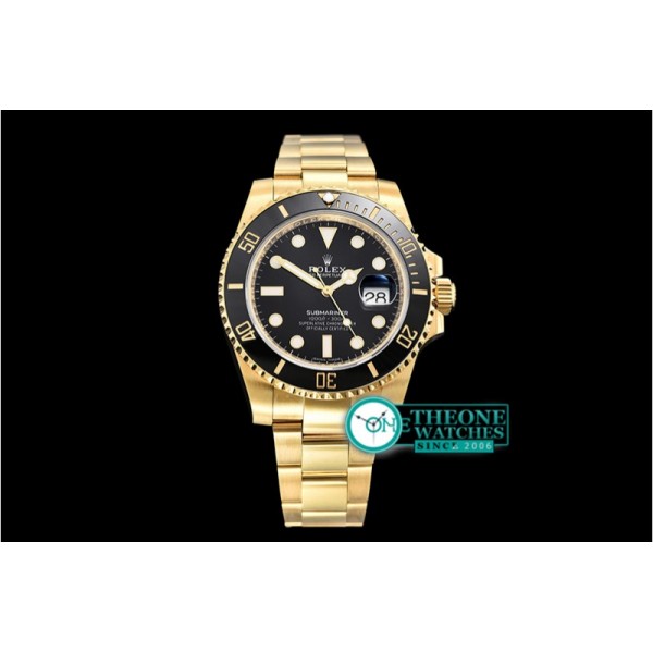 Rolex - Submariner 116618LN Wrap YG/YG Black VRF Asia 2836