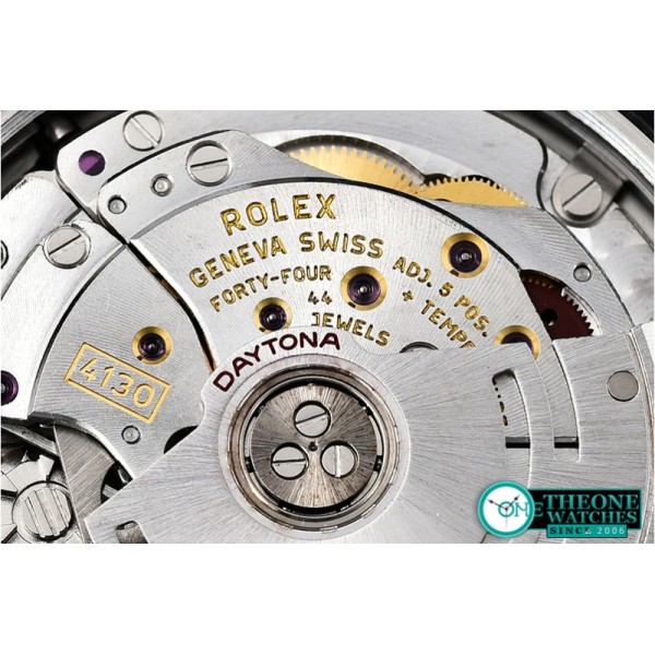 Rolex - Daytona 116519 904L CER/RU Blk/Diam Noob A4130 Mod