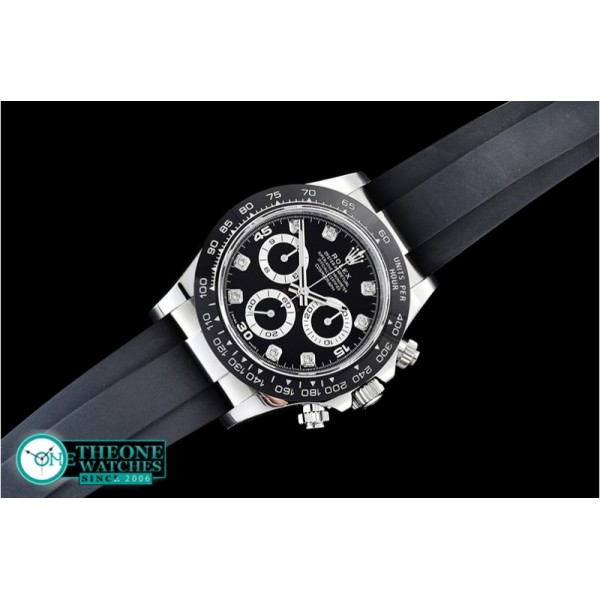 Rolex - Daytona 116519 904L CER/RU Blk/Diam Noob A4130 Mod