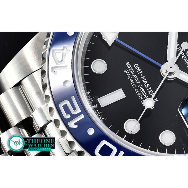 Rolex - GMT Master II 126710BLNR Jub SS/SS Blk BP A2836