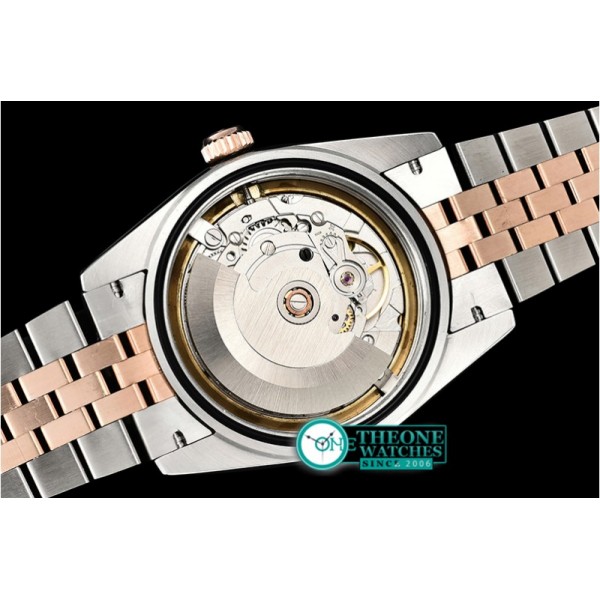 Rolex - DateJust 36mm Jub Flt 904L RG/SS Rose/DiRmn GMF A2836