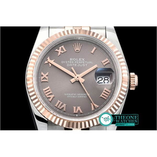 Rolex - DateJust 36mm Jub Flt 904L RG/SS Grey/Rmn GMF A2836